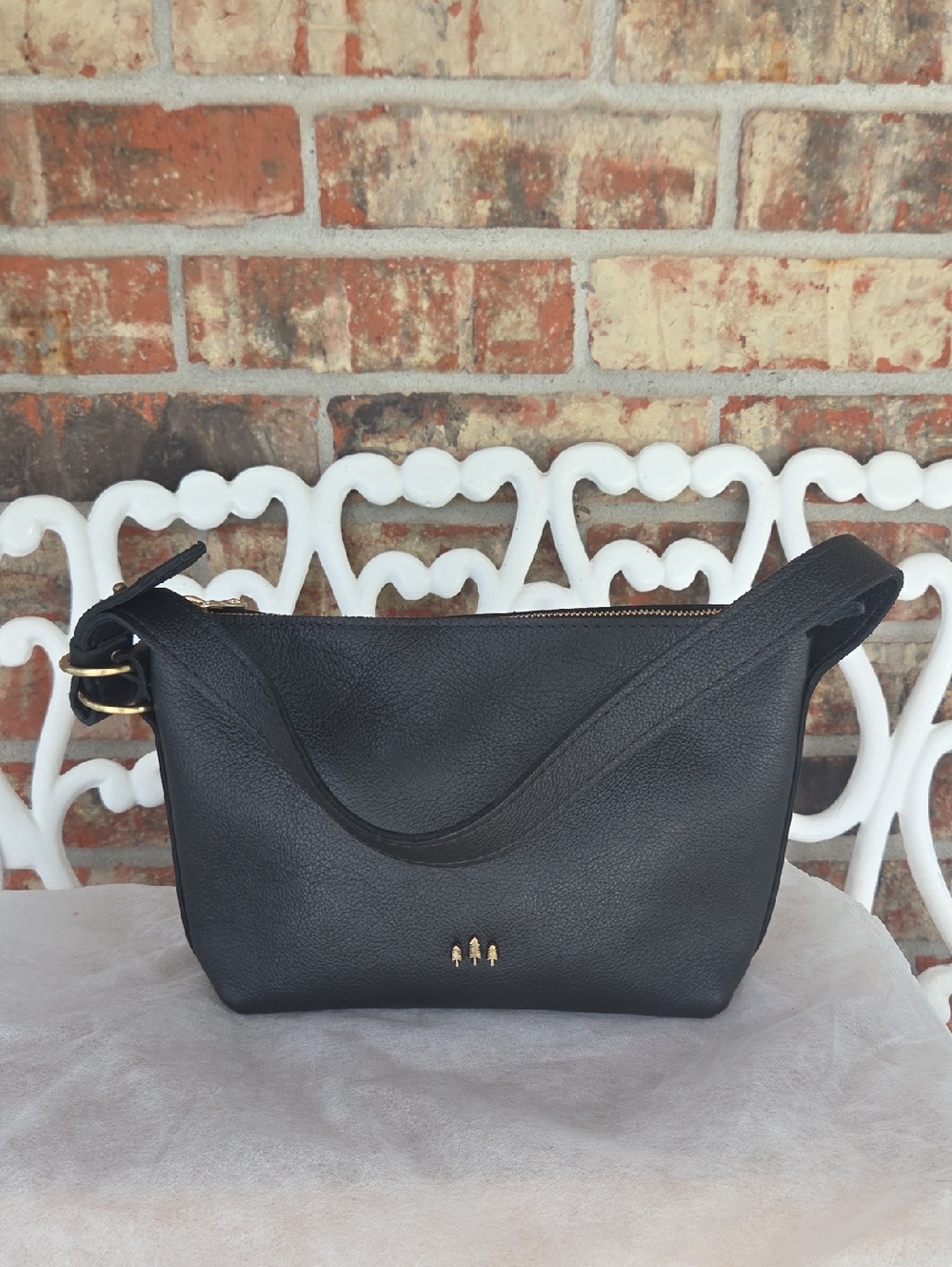 Portland Leather Small Slouchy Shoulder Bag